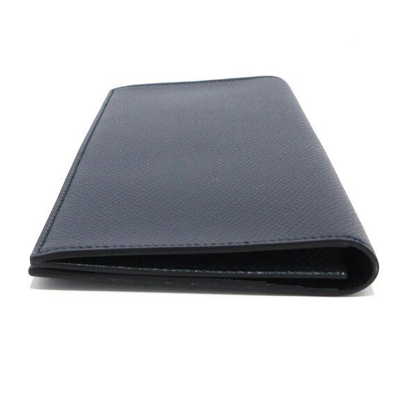 HERMES MC2 Fleming - Blue Indigo Black Vert Cypres D Bill Holder 742-071025 - Picture 4 of 11